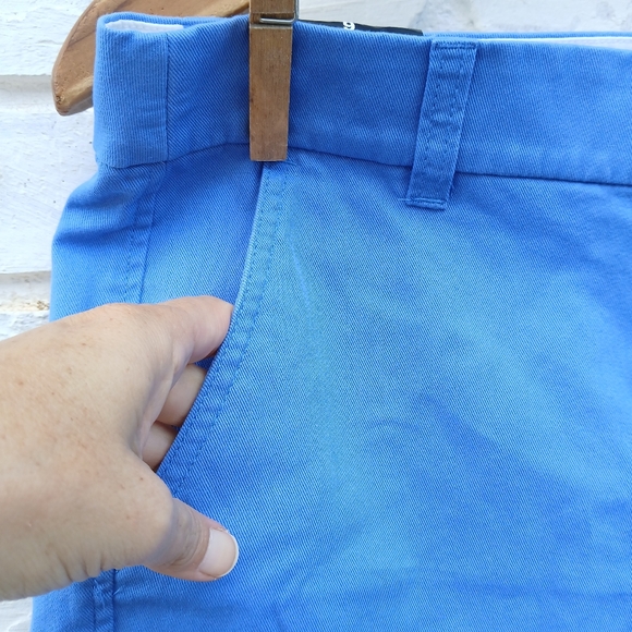 J. Crew Chino 6" Blue Shorts Size 6 - Picture 3 of 10